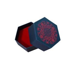 Professional Manufacture 'Customiz' Paper Packaging Hexagon Candle Gift Box