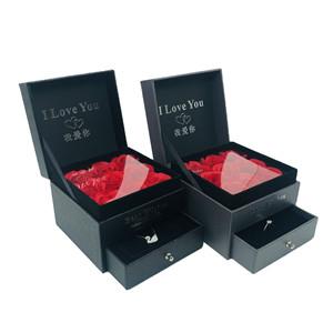 Exquisite Valentines Day Gift 2023 Jewelry Rose Box Charming Gifts For Girl Friend