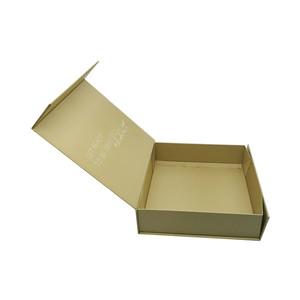 Luxury Printing Rigid Cardboard Folding Paper Box Gift Packaging Foldable Magnetic Gift Box