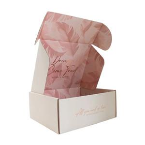 Custom Corrugated Paper Boxes Cosmetic Perfume Packaging Gift Box Packaging Clothing Shipping Mailer Cardboard Box Packaging