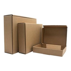 Shipping Corrugated Box for Packaging Custom Printed Logo Kraft Cardboard Shoe Box