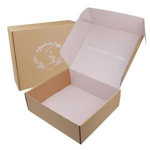 Custom Size Printing With Logo Corrugated Shipping Mailing Mailer Cloth Shoes Underwear Paper Packaging Gift Box Manufacturers