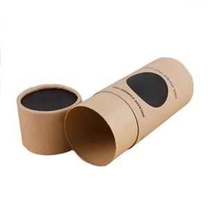 Eco Friendly Powder Container Tea Coffee Paper Cylinder Round Tube Box for Food Packaging Tea Packing Paper Tube