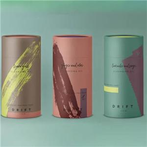 Wholesale tea paper tubes recycled food grade coffee kraft packaging tube cylinder box