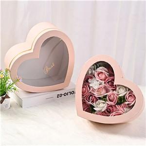 Hot Sale Wholesale Valentine's Day Gift Mom Flower Boxes Heart-Shaped For Boxes