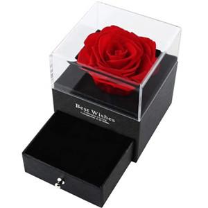 Exquisite Valentines Day Gift 2023 Jewelry Rose Box Charming Gifts For Girl Friend