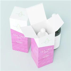 High quality lips gloss boxes skincare products cosmetic box for packaging