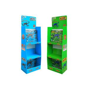 Supermarket Display Stands for Food Potato Chips Coffee Bean Chocolate Custom Retail Cardboard Floor Display Stand