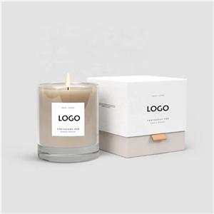 Customised Eco Friendly Private Label Luxury Candle Gift Box Set With Insert Rigid Scented Candle Boxes And Jars Packaging