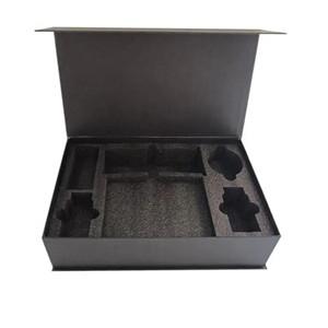 China Custom Luxury Book Shaped Rigid Paper Box Packaging Magnetic Gift Boxes With Eva Foam Insert