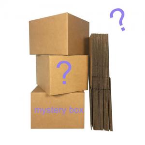 Custom print logo design Clothes Surprise Gift Packaging Mystery Thin Cardboard 10 In 1 The Cartons Paper Box