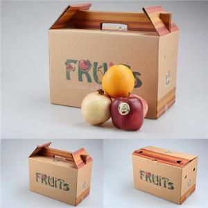 Custom Hard 5 Layer Corrugated Fruit Vegetable Big Carton Shipping Box Large With Ribbon