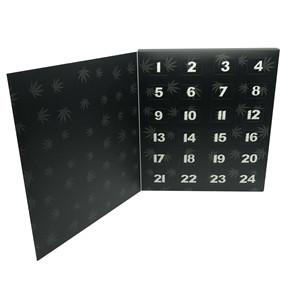 Custom Ramadan Christmas Chocolate Calendar Advent Boxes Paper Cosmetic Advent Calendar Cardboard Packaging Gift Box