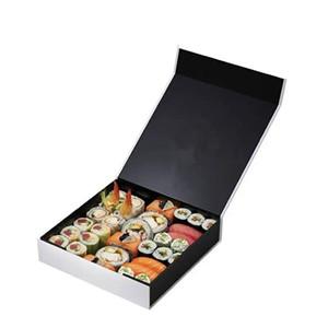 Professional Manufacturer Food Grade Sushi Packaging Box Sushi Takeaway Box With Magnet Closure