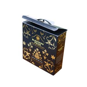 Handmade Custom Wine Champagne Cardboard Paper Boxes Wine Box Bottle Carrier Wine Corrugated Box