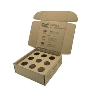 Custom Paper Gift Coffee Capsule Box Packing Coffee Capsules Packaging Box