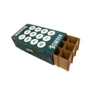 Wholesale Custom Advent Calendar Countdown Box Paper Advent Calendar Packaging Gift Box